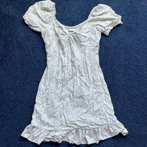 Hollister Green floral dress